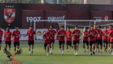 عبد القادر ينتظم في تدريب الأهلي الجماعي استعدادًا لمواجهة سيراميكا كليوباترا