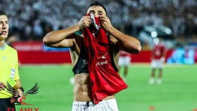 سبب ظهور تريزيجيه بجانب الشناوي مع حكم المباراة أثناء القرعة