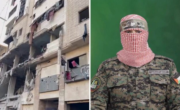الاحتلال يدعي استهداف "أبو عبيدة" في غارة على مدينة غزة