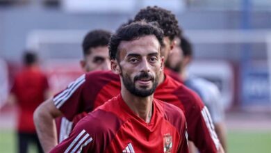 مران الأهلي - عبد القادر يشارك في التدريبات الجماعية.. وظهور ثلاثي الجهاز الفني الجديد