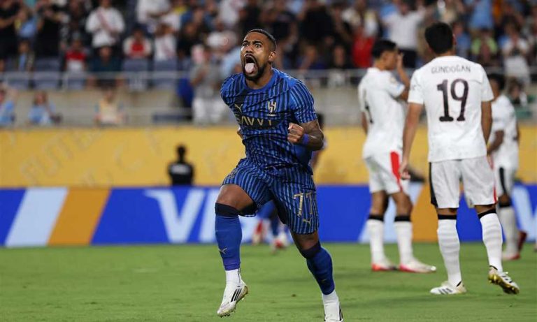 الهلال السعودي يعلن تفاصيل إصابة مالكوم ومدة غيابه