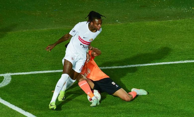 سبب غياب شيكو بانزا عن قائمة الزمالك أمام المصري
