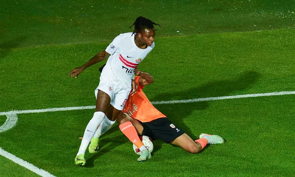 سبب غياب شيكو بانزا عن قائمة الزمالك أمام المصري