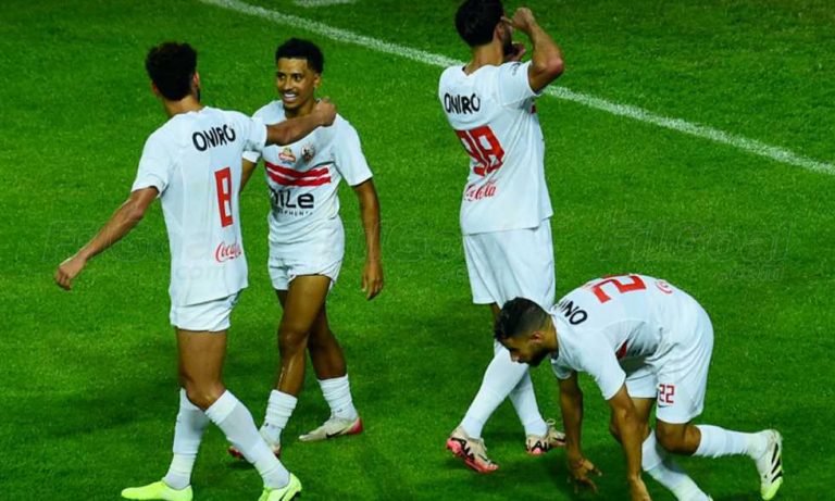 الأول مع الزمالك.. الدباغ يسجل في المصري
