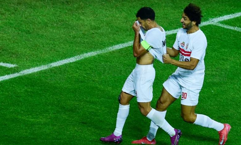 الزمالك يعلن تفاصيل إصابة عمر جابر وحسام عبد المجيد
