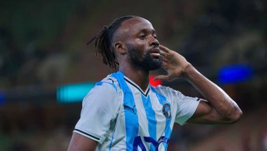 هاتريك تاريخي.. فيستون مايلي يمزق شباك أهلي جدة مع بيراميدز في إنتركونتيننتال