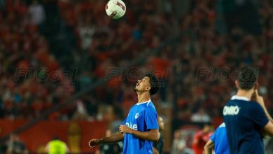 السعيد يهدي حسام عبد المجيد هدفه الأول في القمة