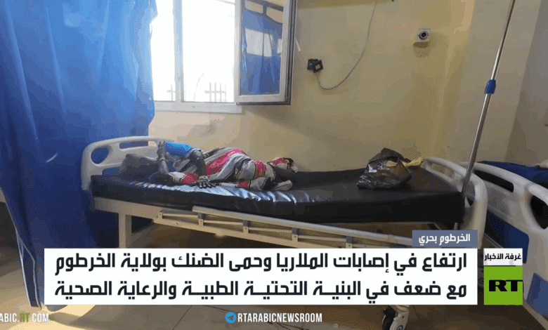 الخرطوم.. إصابات بالملاريا وحمى الضنك