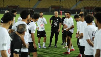 إحتفال خاص من لاعبي منتخب مصر بمحمد صلاح.. طالع التفاصيل - صورة