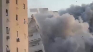 إسرائيل تقصف برجا مدنيا جديدا في مدينة غزة