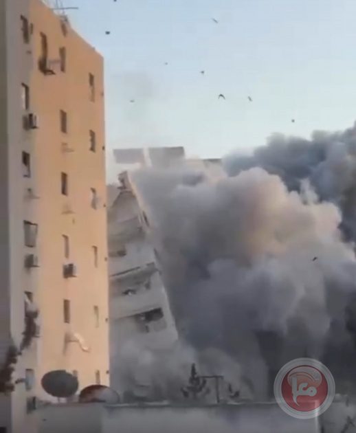 إسرائيل تقصف برجا مدنيا جديدا في مدينة غزة