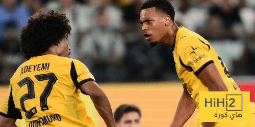 إحصائيات الشوط الأول لمباراة بوروسيا دورتموند وفولفسبورغ