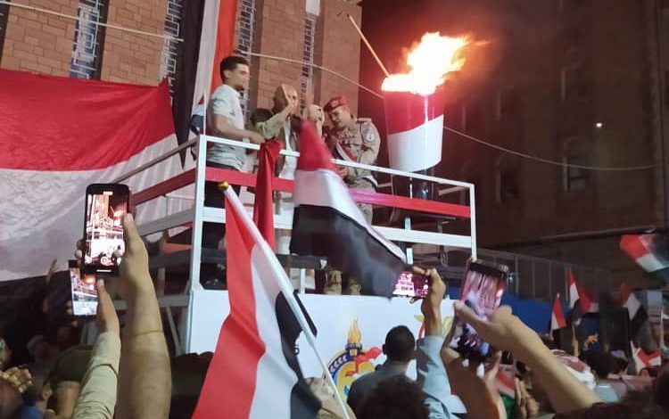 إيقاد شعلة العيد الوطني الـ 63 لثورة الـ ٢٦ من سبتمبر في تعز