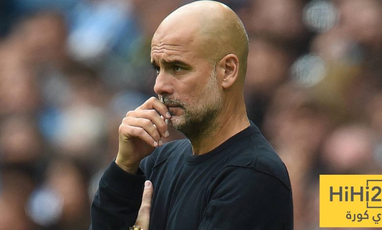 بيب غوارديولا يواجه رقمًا سلبيًا لأول مرة في مسيرته