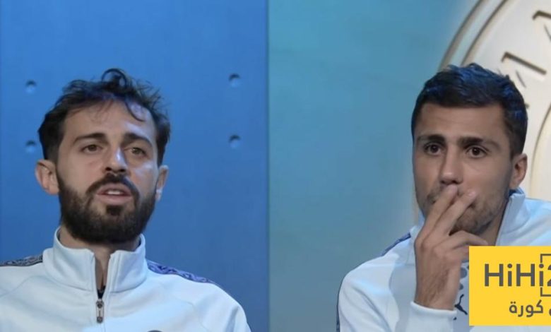 رودري يكشف المرشحين الأبرز للفوز بالدوري الإنجليزي