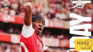 معدل أعمار تشكيلة أرسنال أمام مانشستر سيتي