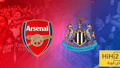 مقارنة بين أرقام نيوكاسل وأرسنال في الدوري