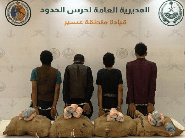 6 ضربات أمنية ضد مهربي المخدرات في 5 مناطق