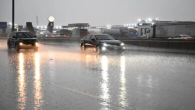 أمطار خفيفة على الليث وأضم حتى الـ8 مساء