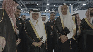 افتتاح الجناح السعودي بمعرض الدفاع الدولي في لندن