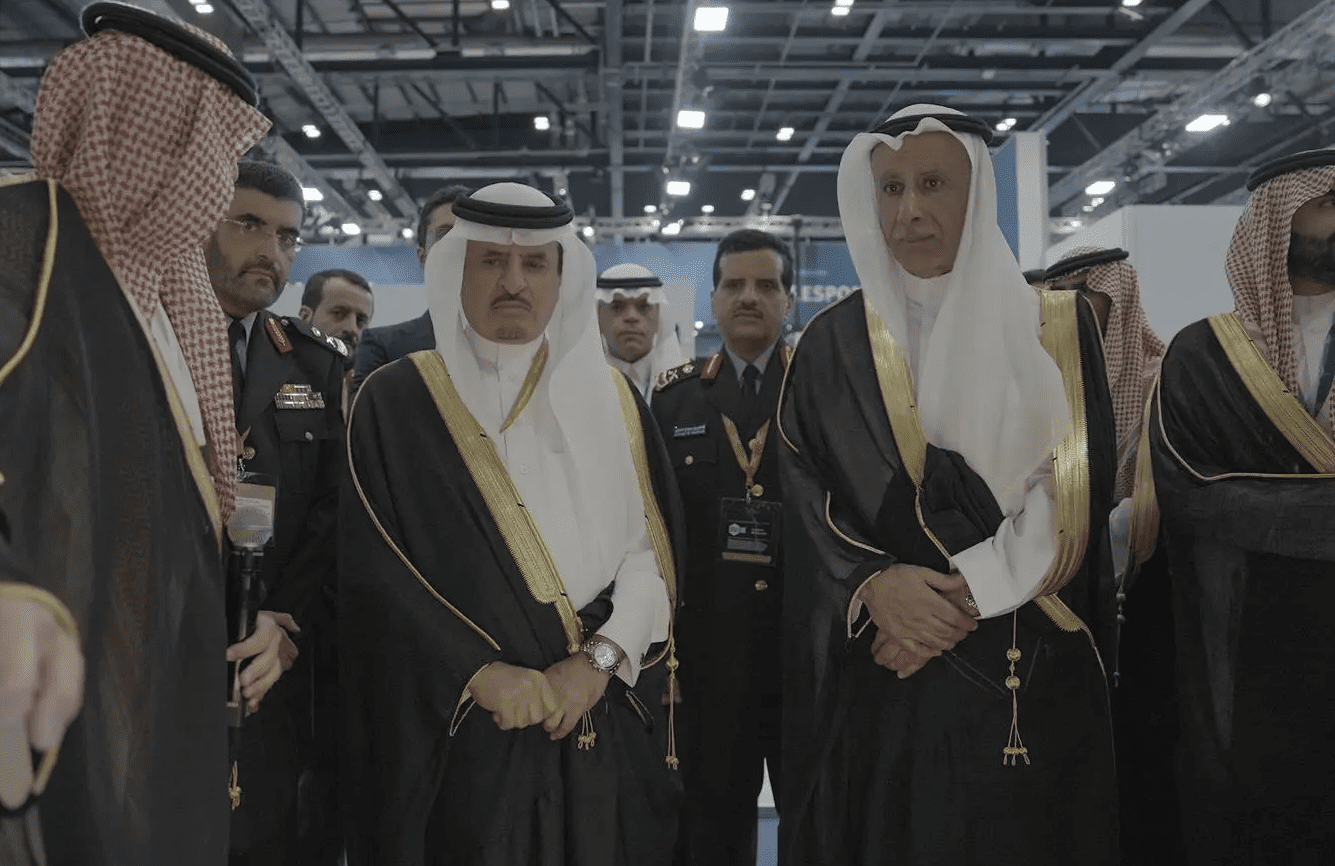 افتتاح الجناح السعودي بمعرض الدفاع الدولي في لندن