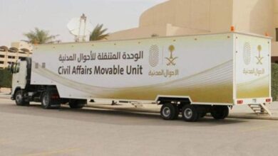الأحوال المدنية المتنقلة تقدم خدماتها في 34 موقعًا