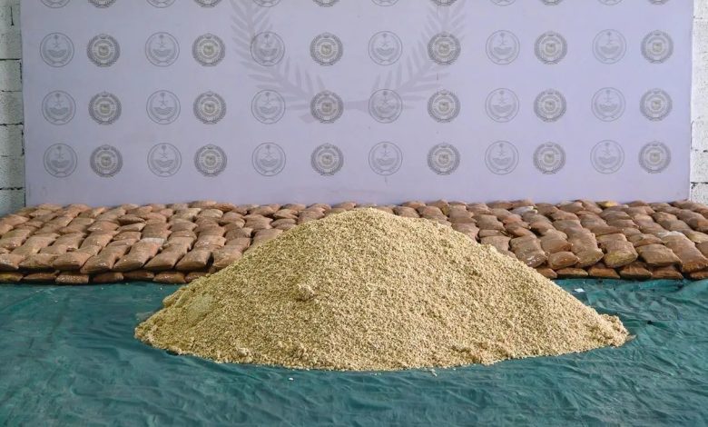 الداخلية تحبط تهريب 14.8 مليون قرص إمفيتامين عبر ميناء جدة