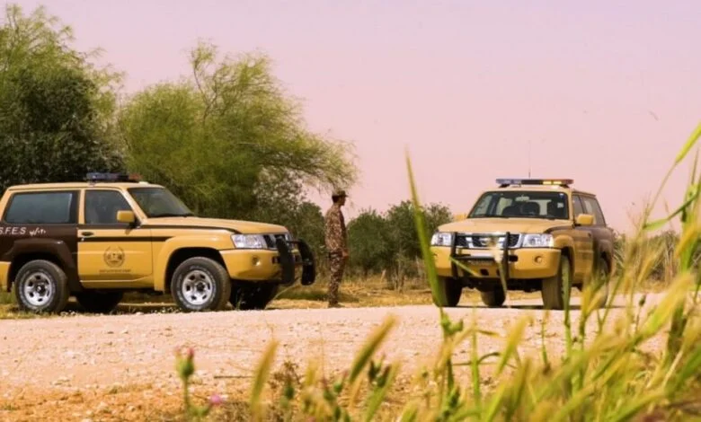 ضبط شخصين جراء الشروع في الصيد دون ترخيص بمحمية الملك سلمان الملكية