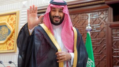 ولي العهد يصل إلى مجلس الشورى