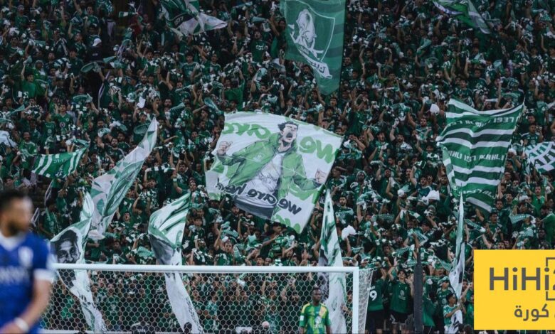 تيفو أهلاوي خاص يشعل قمة الهلال المنتظرة