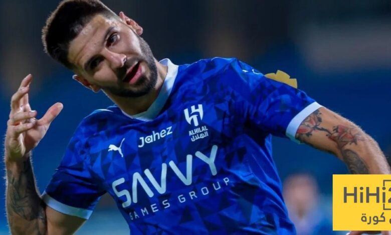 نواف بن سعد يودع ميتروفيتش بعد انتقاله للريان القطري