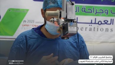 194 عملية تعيد البصر .. ختام المخيم الثاني لطب وجراحة العيون بمستشفى بضه