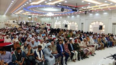 أبين تشعل قناديل الفرح بتكريم المناضل غيثان