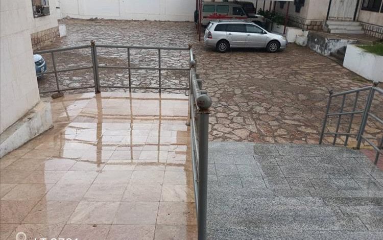 أمطار على ضواحي المكلا الشرقية