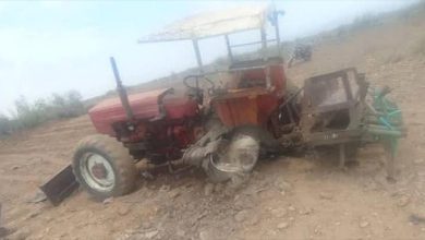 إصابة مدنيين اثنين بانفجار لغم حوثي في تعز