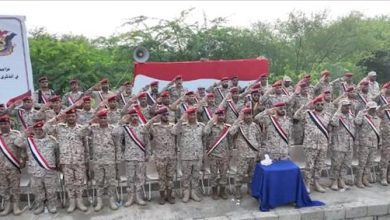 اللواء الثالث عاصفة يحتفل بتخرج الدفعة الاولى مهارات قتالية بالتزامن مع الاحتفالات بثورة سبتمبر واكتوبر