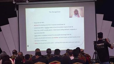 تواصل فعاليات الجلسات العلمية للمؤتمر الدولي الرابع لرعاية الإصابات في المكلا