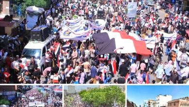 عشرات الآلاف في تعز يحتشدون احتفاءً بالذكرى الـ63 لثورة 26 سبتمبر
