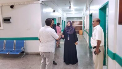 فريق من قطاع السكان بوزارة الصحة يبدأ استلام مخازن الصحة الانجابية بالمحافظات بعد إعادة تأهيلها عبر قطاع السكان