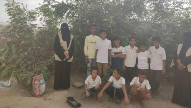مؤسسة البركة للتنمية تنشئ نادياً بيئياً في مجمع هائل سعيد أنعم بأبين