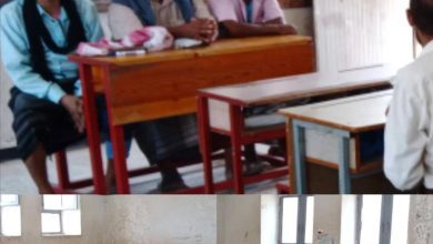 مدير الاحصاء بمكتب التربية والتعليم بالازارق يتفقد العملية التعليمية في مدرسة الوحدة عُسف