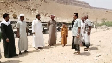 مدير عام مديرية القطن يدشن مشروع الطاقة الشمسية لبئر مياه شرب بحقل الجوادة بالمديرية