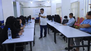 مركز النماء للإعلام الإنساني يقيم دورة تدريبية في "المراسل الإنساني" لأكثر من 25 متدربًا من مختلف المحافظات