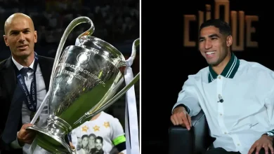 أشرف حكيمي: زيدان أراد الأفضل لي