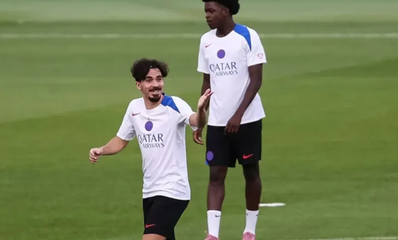 أنباء سيئة في تدريب باريس الاخير قبل مواجهة برشلونة