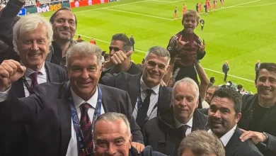 فيديو: احتفال جنوني من لابورتا أمام نيوكاسل