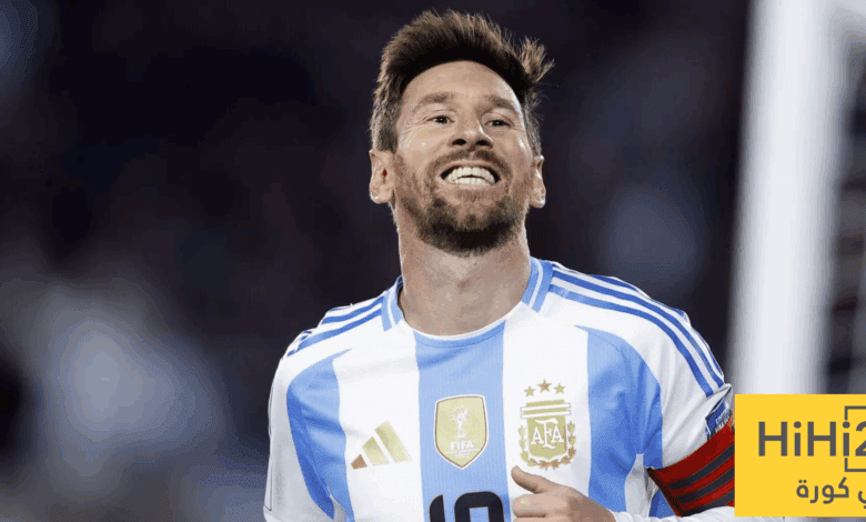 ميسي يتذكر برشلونة في وداعه مع الأرجنتين