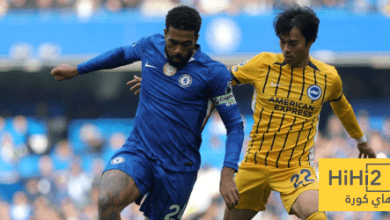 إحصائيات الشوط الأول لمباراة تشيلسي وبرايتون