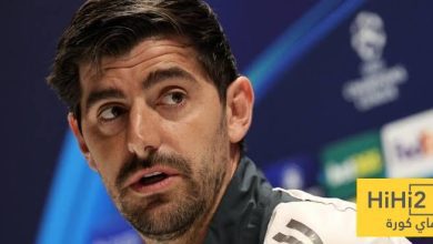 حدث قد يحدث لأول مرة مع كورتوا في ريال مدريد