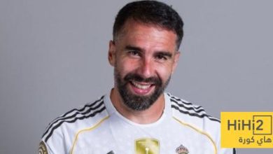 فكرة ريال مدريد مع كارفخال